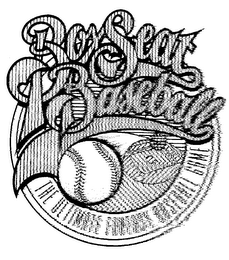 BOX SEAT BASEBALL THE ULTIMATE FANTASY BASEBALL GAME logo