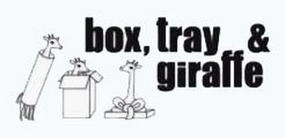 BOX, TRAY & GIRAFFE logo