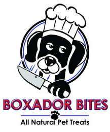 BOXADOR BITES ALL NATURAL PET TREATS logo