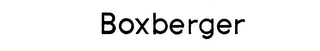 BOXBERGER logo