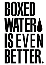 BOXED WATER IS EVEN BETTER. logo
