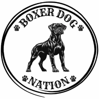 BOXER DOG NATION logo