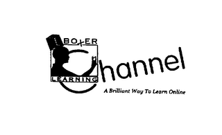 BOXER LEARNING CHANNEL A BRILLIANT WAY TO LEARN ONLINE logo