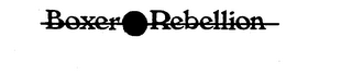 BOXER REBELLION logo