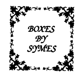 BOXES BY SYMES logo