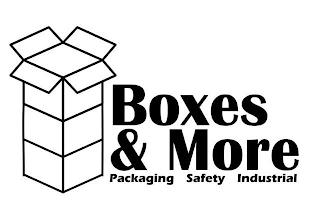 BOXES & MORE PACKAGING SAFETY INDUSTRIAL logo