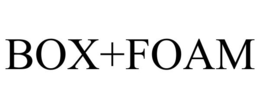BOX+FOAM logo