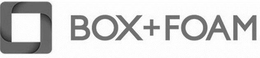 BOX+FOAM logo