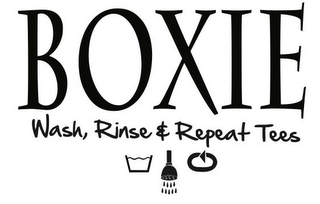 BOXIE WASH, RINSE & REPEAT TEES logo