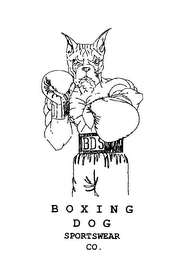 BOXING DOG SPORTSWEAR CO. logo