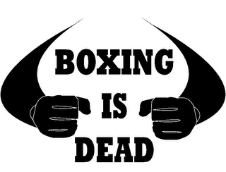 BOXING IS DEAD logo