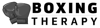 BOXING THERAPY logo