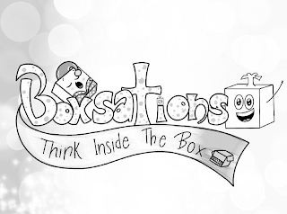 BOXSATIONS THINK INSIDE THE BOX logo
