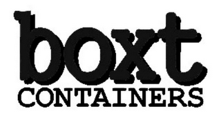 BOXT CONTAINERS logo