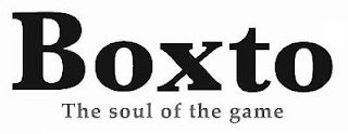BOXTO THE SOUL OF THE GAME logo