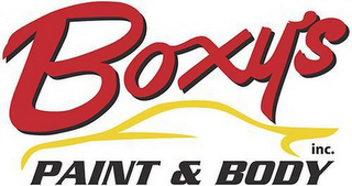 BOXY'S PAINT & BODY INC. logo