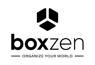 BOXZEN ORGANIZE YOUR WORLD logo