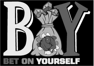 BOY BET ON YOURSELF logo
