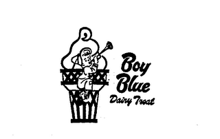 BOY BLUE DAIRY TREAT logo