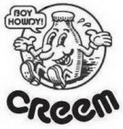 BOY HOWDY! CREEM logo