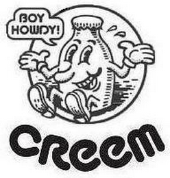 BOY HOWDY! CREEM logo