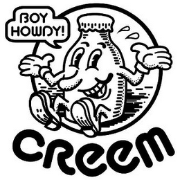 BOY HOWDY! CREEM logo