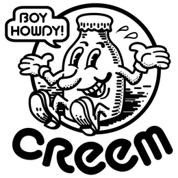 BOY HOWDY! CREEM logo