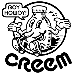 BOY HOWDY! CREEM logo