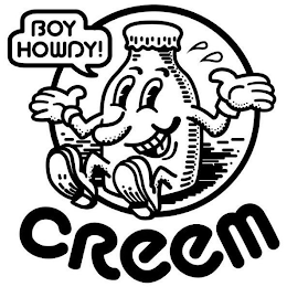 BOY HOWDY! CREEM logo
