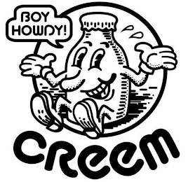 BOY HOWDY! CREEM logo