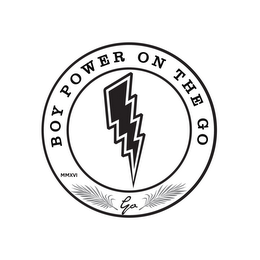 BOY POWER ON THE GO MMXVI GO logo