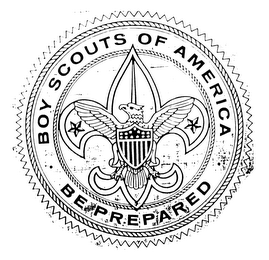 BOY SCOUTS OF AMERICA BE PREPARED logo