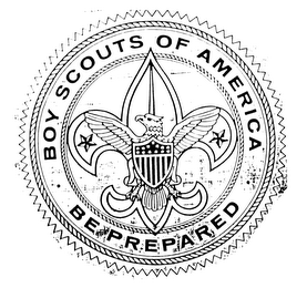 BOY SCOUTS OF AMERICA BE PREPARED logo
