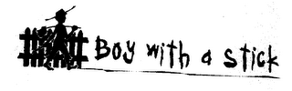 BOY WITH A STICK logo