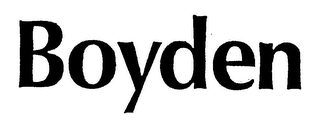 BOYDEN logo