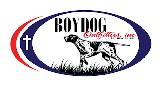 BOYDOG OUTFITTERS, INC. THE NEW NATURE logo