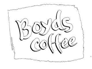 BOYDS COFFEE logo