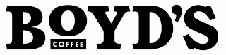 BOYD'S COFFEE logo