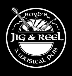 BOYD'S JIG & REEL A MUSICAL PUB logo