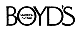 BOYD'S MADISON AVENUE logo