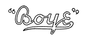 "BOYE" logo