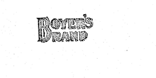 BOYER'S BRAND logo
