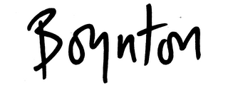 BOYNTON logo