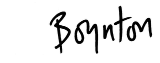 BOYNTON logo