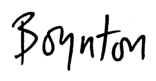 BOYNTON logo