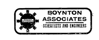 BOYNTON ASSOCIATES SCIENTISTS AND ENGINEERS GROUP APPROACH logo
