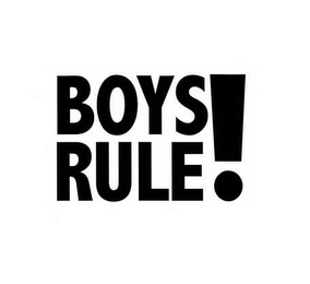 BOYS RULE! logo