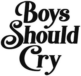 BOYS SHOULD CRY logo