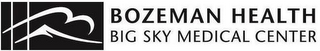 BOZEMAN HEALTH BIG SKY MEDICAL CENTER logo