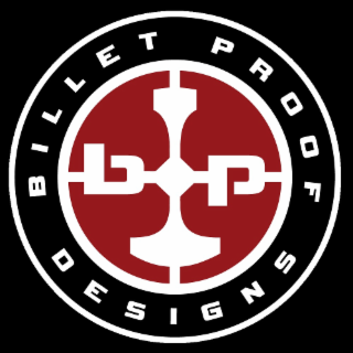 BP BILLET PROOF DESIGNS logo